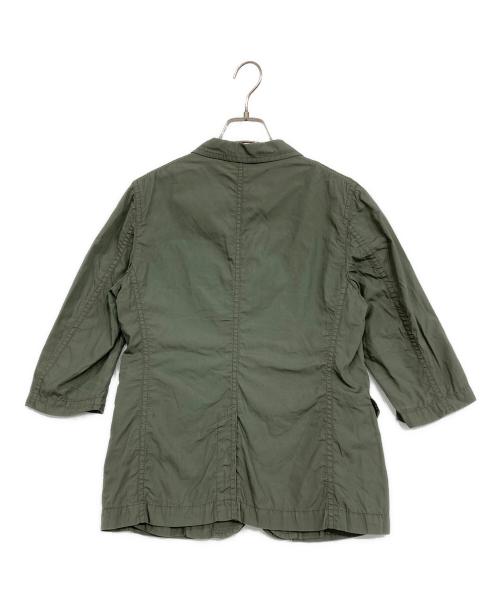 COMME des GARCONS COMME des GARCONS（コムデギャルソン コムデギャルソン）COMME des GARCONS COMME des GARCONS (コムデギャルソン コムデギャルソン) 半袖ドッキングジャケット グリーン サイズ:SIZE Mの古着・服飾アイテム