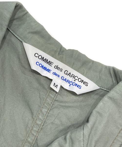 COMME des GARCONS COMME des GARCONS（コムデギャルソン コムデギャルソン）COMME des GARCONS COMME des GARCONS (コムデギャルソン コムデギャルソン) 半袖ドッキングジャケット グリーン サイズ:SIZE Mの古着・服飾アイテム