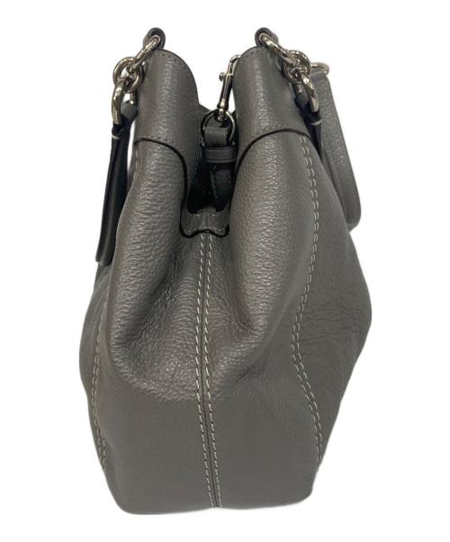 COACH（コーチ）COACH (コーチ) 2WAYショルダーバッグ グレーの古着・服飾アイテム