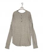 GOOD GRIEF!グッドグリーフ）の古着「ヘンリーネックカットソー」｜グレー