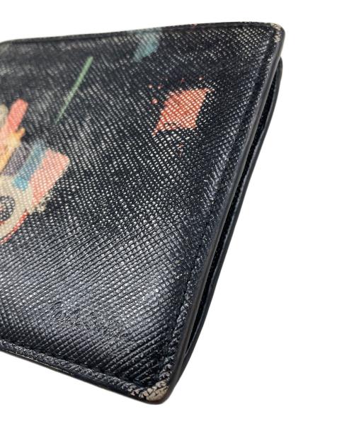PAUL SMITH（ポールスミス）PAUL SMITH (ポールスミス) 2つ折り財布 ブラックの古着・服飾アイテム