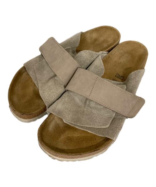 BIRKENSTOCK（ビルケンシュトック）BIRKENSTOCK (ビルケンシュトック) Kyoto サンダル ベージュ サイズ:42の古着・服飾アイテム