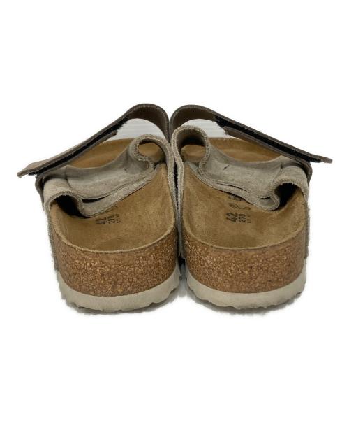 BIRKENSTOCK（ビルケンシュトック）BIRKENSTOCK (ビルケンシュトック) Kyoto サンダル ベージュ サイズ:42の古着・服飾アイテム