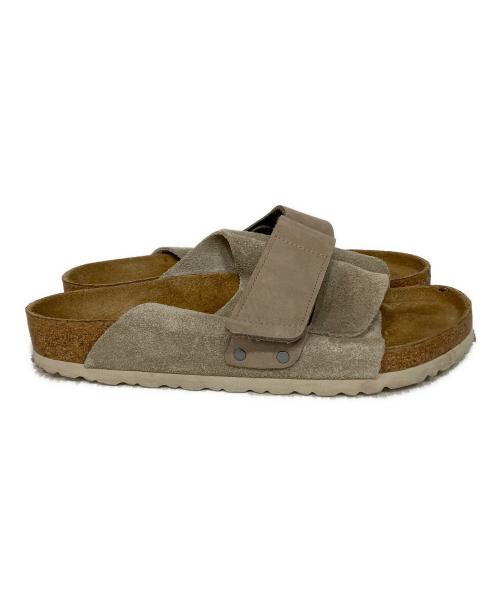 BIRKENSTOCK（ビルケンシュトック）BIRKENSTOCK (ビルケンシュトック) Kyoto サンダル ベージュ サイズ:42の古着・服飾アイテム