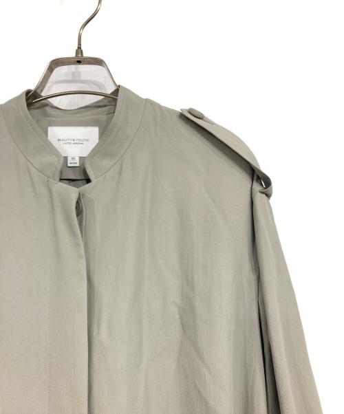 BEAUTY&YOUTH（ビューティーアンドユース）BEAUTY&YOUTH (ビューティーアンドユース) ツイルライトコート カーキ サイズ:Mの古着・服飾アイテム