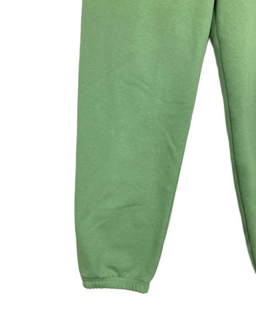 stussy（ステューシー）stussy (ステューシー) STOCK LOGO SWEATPANT グリーン サイズ:Mの古着・服飾アイテム