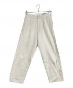 YAECAヤエカ）の古着「タックパンツ」｜ホワイト
