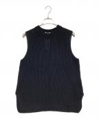 EVERYDAY I LIKE.エヴリデイ アイ ライク）の古着「Polite ニット ベスト」｜ブラック