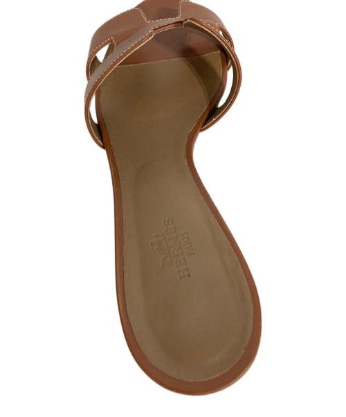 HERMES（エルメス）HERMES (エルメス) Oasis sandal ブラウン サイズ: 39 1/2の古着・服飾アイテム