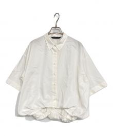 mizuiro-ind（ミズイロインド）の古着「半袖シャツ」｜ホワイト