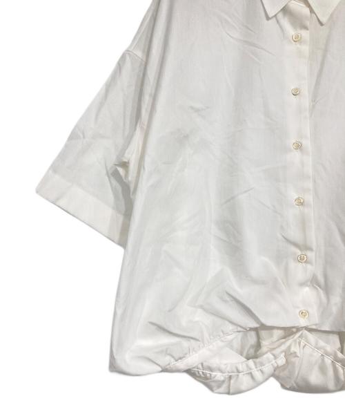 mizuiro-ind（ミズイロインド）mizuiro-ind (ミズイロインド) 半袖シャツ ホワイト サイズ:表記無しの古着・服飾アイテム