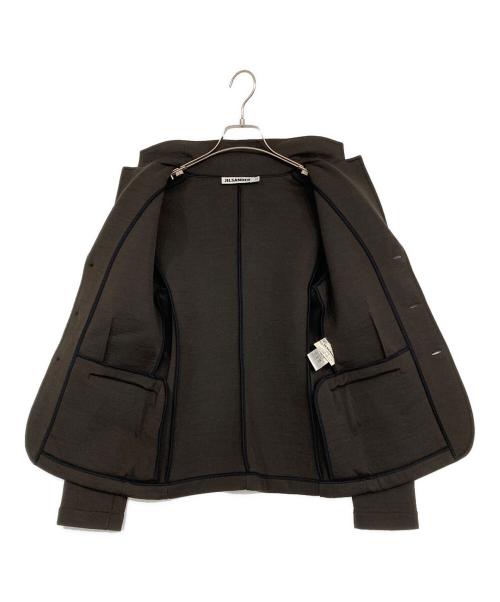 JIL SANDER（ジルサンダー）JIL SANDER (ジルサンダー) 3Bテーラードジャケット ブラウン サイズ:38の古着・服飾アイテム
