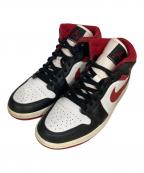 NIKEナイキ）の古着「Air Jordan 1 Mid」｜レッド×ブラック