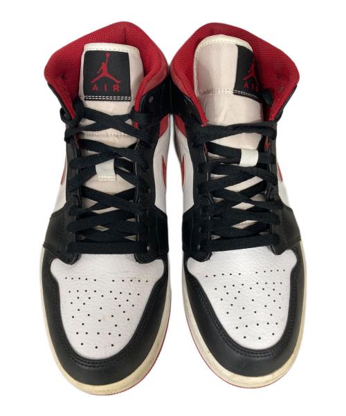 NIKE（ナイキ）NIKE (ナイキ) Air Jordan 1 Mid レッド×ブラック サイズ:27.0の古着・服飾アイテム