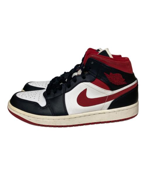 NIKE（ナイキ）NIKE (ナイキ) Air Jordan 1 Mid レッド×ブラック サイズ:27.0の古着・服飾アイテム