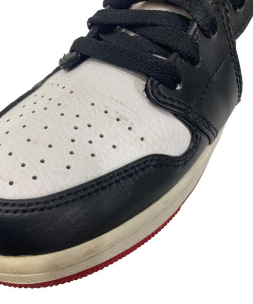 NIKE（ナイキ）NIKE (ナイキ) Air Jordan 1 Mid レッド×ブラック サイズ:27.0の古着・服飾アイテム