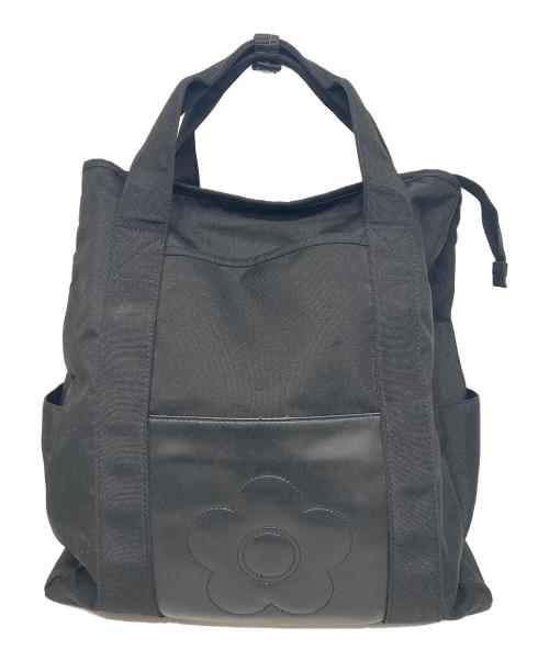 MARY QUANT（マリークヮント）MARY QUANT (マリークヮント) 2WAYリュック ブラックの古着・服飾アイテム