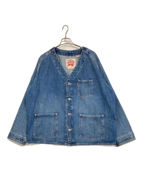 LEVI'S PReMIUM（リーバイス プレミアム）LEVI'S PReMIUM (リーバイスプレミアム) UNION ENGINEER カーディガン インディゴ サイズ:XLの古着・服飾アイテム