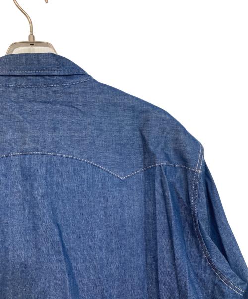 LEVI'S（リーバイス）LEVI'S (リーバイス) 復刻ショートホーンデニムウエスタンシャツ インディゴ サイズ:XLの古着・服飾アイテム