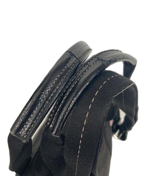 COACH（コーチ）COACH (コーチ) シグネチャー2WAYバッグ ブラックの古着・服飾アイテム