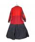 nagonstans (ナゴンスタンス) mountain dress レッド×グレー サイズ:S：22000円