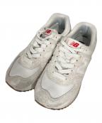 NEW BALANCEニューバランス）の古着「WL574ZQD」｜ホワイト