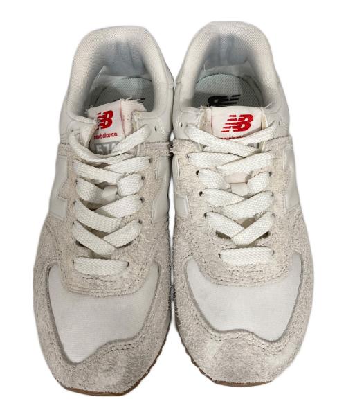 NEW BALANCE（ニューバランス）NEW BALANCE (ニューバランス) WL574ZQD ホワイト サイズ:23.5の古着・服飾アイテム