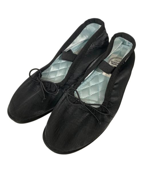 Rockfish Weatherwear（ロックフィッシュウェザーウェア）ROCKFISH WEATHERWEAR (ロックフィッシュウェザーウェア) BELLA RIBBON FLATシューズ ブラック サイズ:UK5.5の古着・服飾アイテム