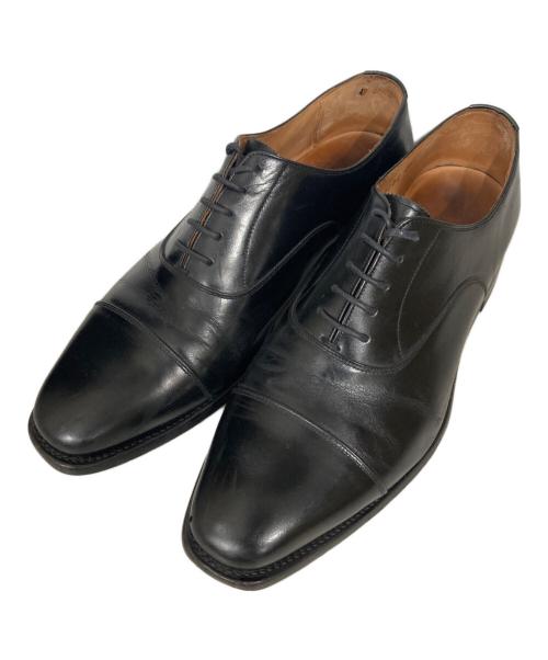 SCOTCH GRAIN（スコッチグレイン）SCOTCH GRAIN (スコッチグレイン) ストレートチップシューズ ブラック サイズ:251/2の古着・服飾アイテム