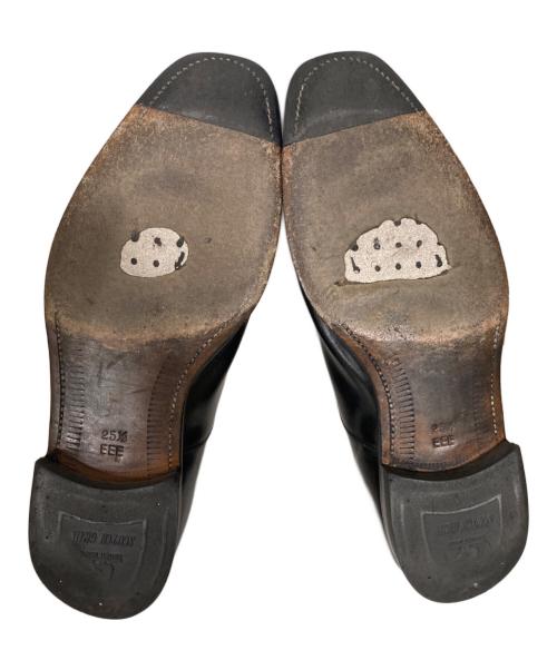 SCOTCH GRAIN（スコッチグレイン）SCOTCH GRAIN (スコッチグレイン) ストレートチップシューズ ブラック サイズ:251/2の古着・服飾アイテム