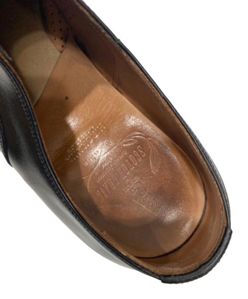 SCOTCH GRAIN（スコッチグレイン）SCOTCH GRAIN (スコッチグレイン) ストレートチップシューズ ブラック サイズ:251/2の古着・服飾アイテム