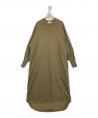 FILL THE BILLフィルザビル）の古着「スウェットワンピース」｜カーキ