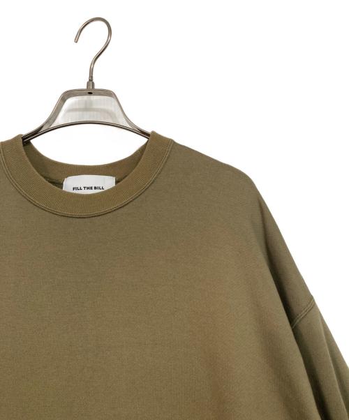 FILL THE BILL（フィルザビル）FILL THE BILL (フィルザビル) スウェットワンピース カーキ サイズ:Fの古着・服飾アイテム