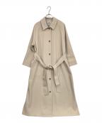 nano・universeナノ・ユニバース）の古着「バルマカンコート」｜ベージュ