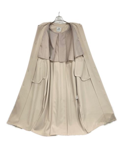 nano・universe（ナノ・ユニバース）nano・universe (ナノ・ユニバース) バルマカンコート ベージュ サイズ:38の古着・服飾アイテム