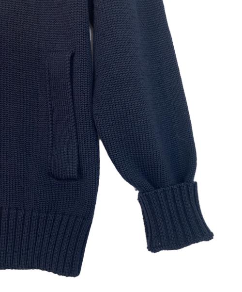 Zanone（ザノーネ）Zanone (ザノーネ) CHIOTO 5ゲージ カーディガン ネイビー サイズ:48の古着・服飾アイテム