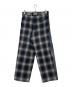Soe (ソーイ) Ombre Check Painted Line Trousers グレー サイズ:SIZE 0：10000円