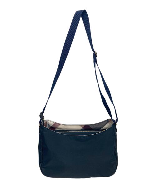 BLUE LABEL CRESTBRIDGE（ブルーレーベルクレストブリッジ）BLUE LABEL CRESTBRIDGE (ブルーレーベルクレストブリッジ) ナイロンショルダーバッグ ネイビーの古着・服飾アイテム