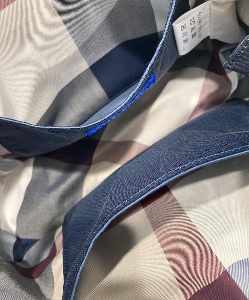 BLUE LABEL CRESTBRIDGE（ブルーレーベルクレストブリッジ）BLUE LABEL CRESTBRIDGE (ブルーレーベルクレストブリッジ) ナイロンショルダーバッグ ネイビーの古着・服飾アイテム