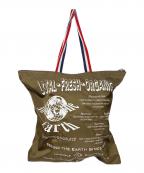 A.D.M.J.エーディーエムジェイ）の古着「ナイロントートバッグ」｜ブラウン