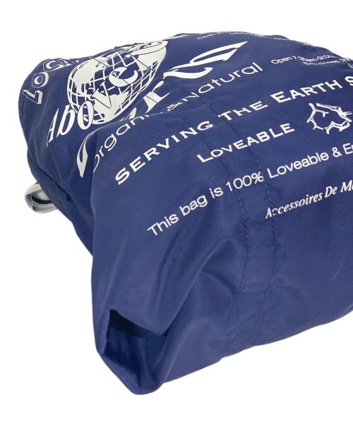 A.D.M.J.（エーディーエムジェイ）A.D.M.J. (エーディーエムジェイ) ナイロントートバッグ ネイビーの古着・服飾アイテム