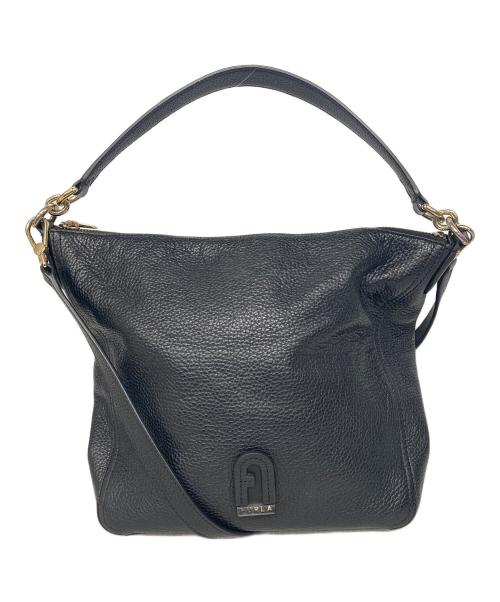 FURLA（フルラ）FURLA (フルラ) 2WAYバッグ ブラックの古着・服飾アイテム