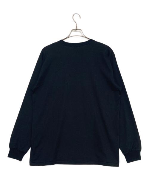 AURALEE（オーラリー）AURALEE (オーラリー) LUSTER PLAITING L/S TEE ブラック サイズ:SIZE 4の古着・服飾アイテム