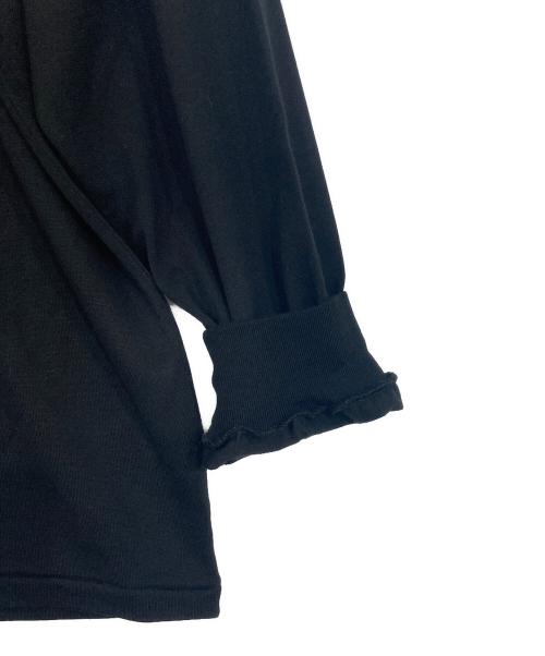 AURALEE（オーラリー）AURALEE (オーラリー) LUSTER PLAITING L/S TEE ブラック サイズ:SIZE 4の古着・服飾アイテム