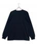 AURALEE (オーラリー) LUSTER PLAITING L/S TEE ブラック サイズ:SIZE 4：10000円