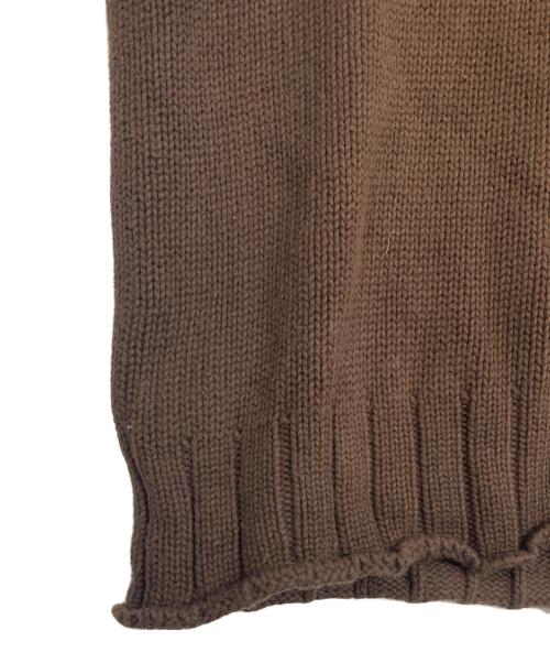 POLO JEANS CO.（ポロジーンズカンパニー）POLO JEANS CO. (ポロジーンズカンパニー) ハーフジップニット ブラウン サイズ:Mの古着・服飾アイテム