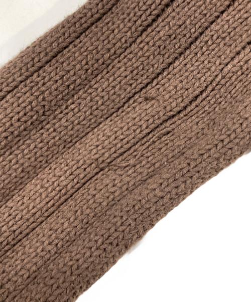 POLO JEANS CO.（ポロジーンズカンパニー）POLO JEANS CO. (ポロジーンズカンパニー) ハーフジップニット ブラウン サイズ:Mの古着・服飾アイテム