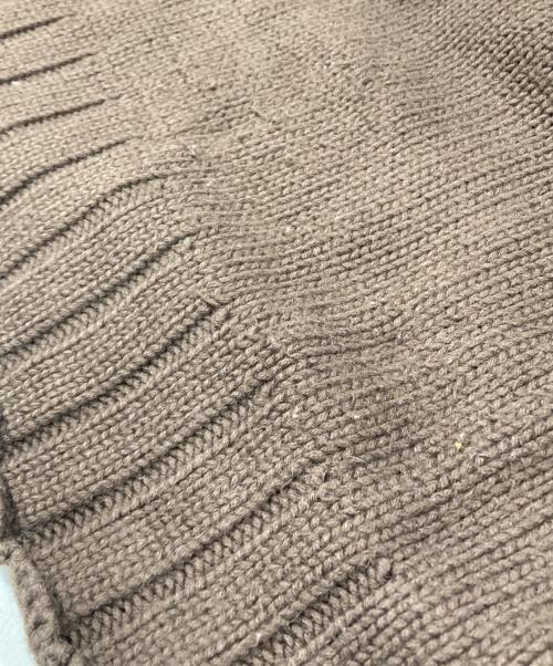 POLO JEANS CO.（ポロジーンズカンパニー）POLO JEANS CO. (ポロジーンズカンパニー) ハーフジップニット ブラウン サイズ:Mの古着・服飾アイテム