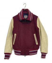 The Duffer of ST.George（ザ ダファーオブセントジョージ）の古着「スタジャン」｜ボルドー