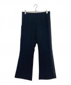 Needlesニードルズ）の古着「Side Line Warm-Up Boot-Cut Pant -Poly Double Cloth」｜ブラック